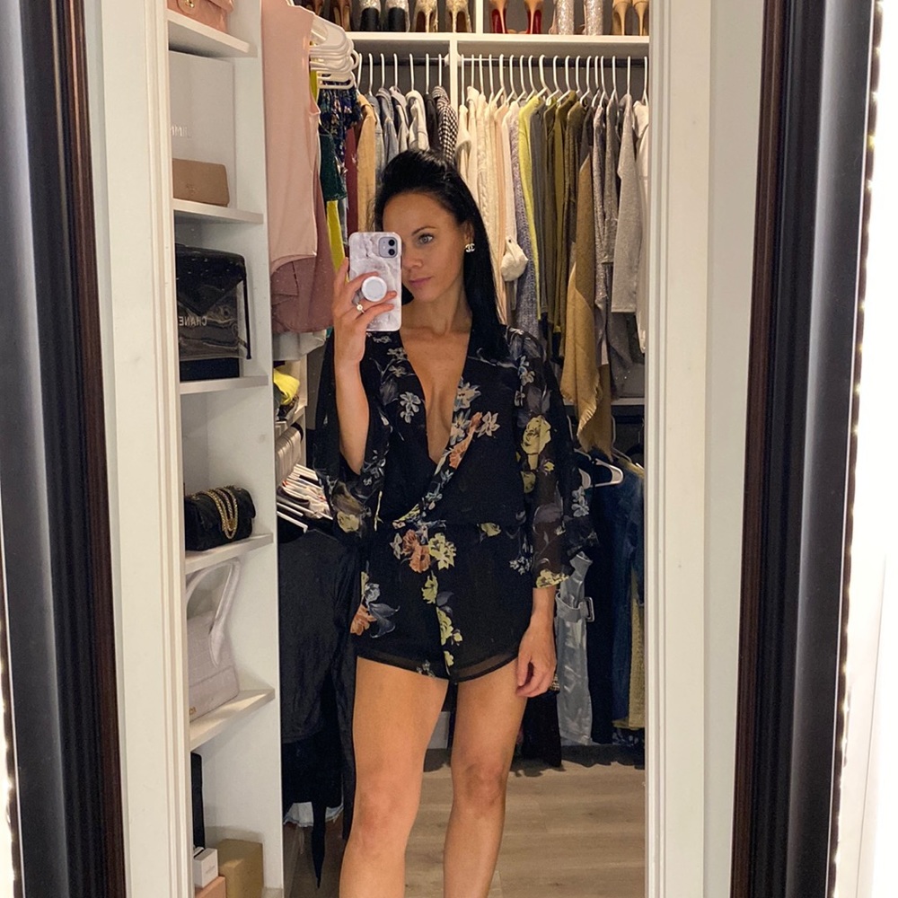 Floral Romper